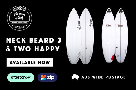 New 2021 Channel Islands Models - Neck Beard 3 & Two Happy Available now!