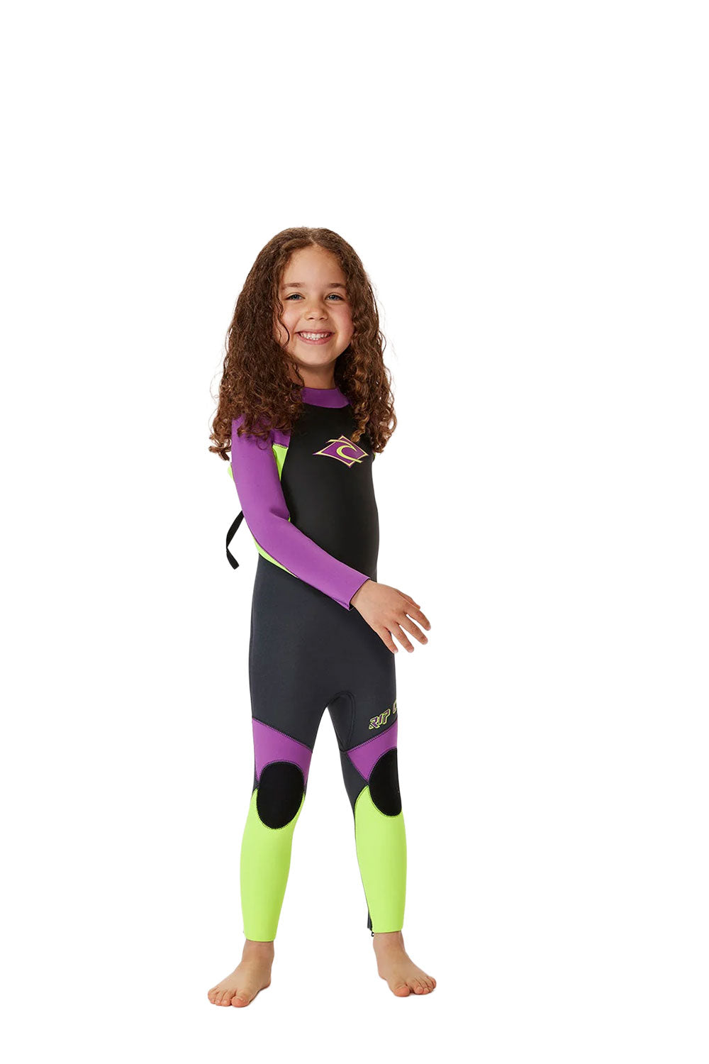 Rip Curl Groms Omega 3/2mm Full Back Zip Steamer
