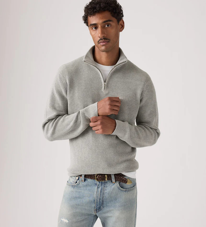 Levi's Men's Housemark Quarter Zip Sweater