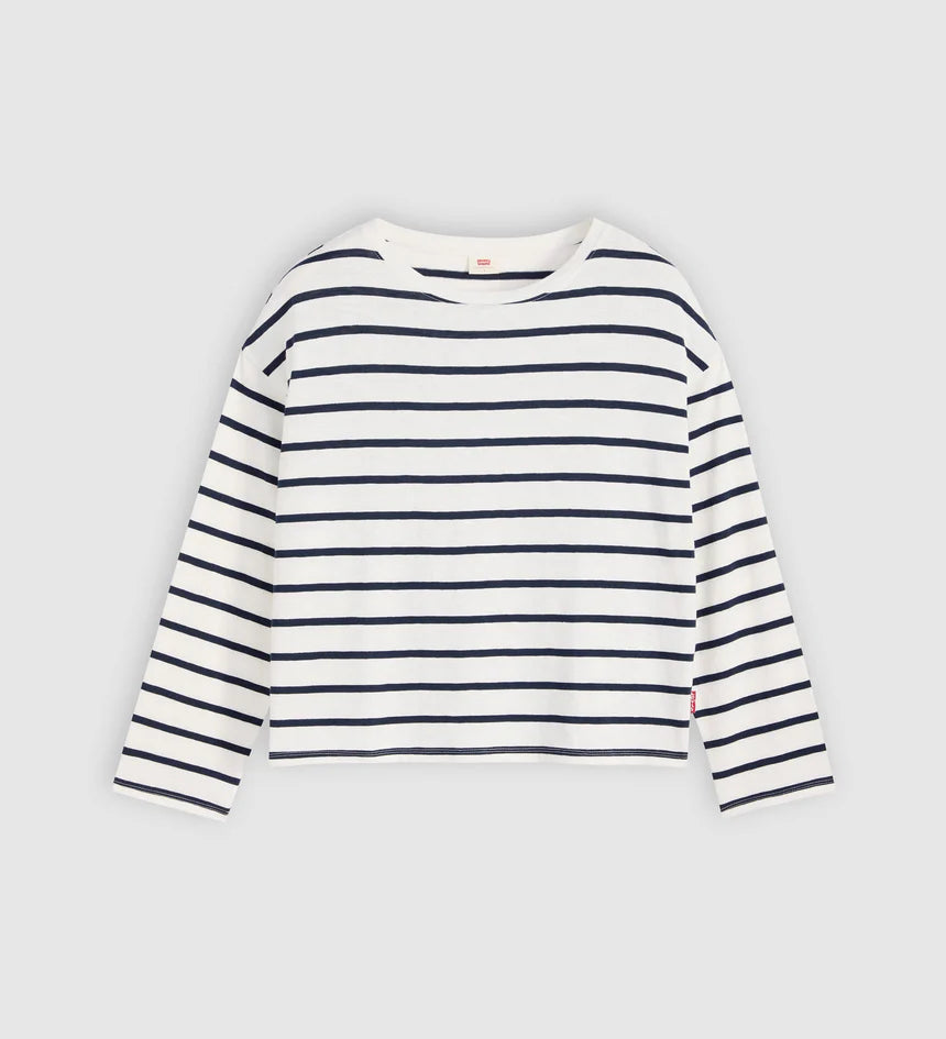 Levi's Womens Julie Slub Long-Sleeve Tee