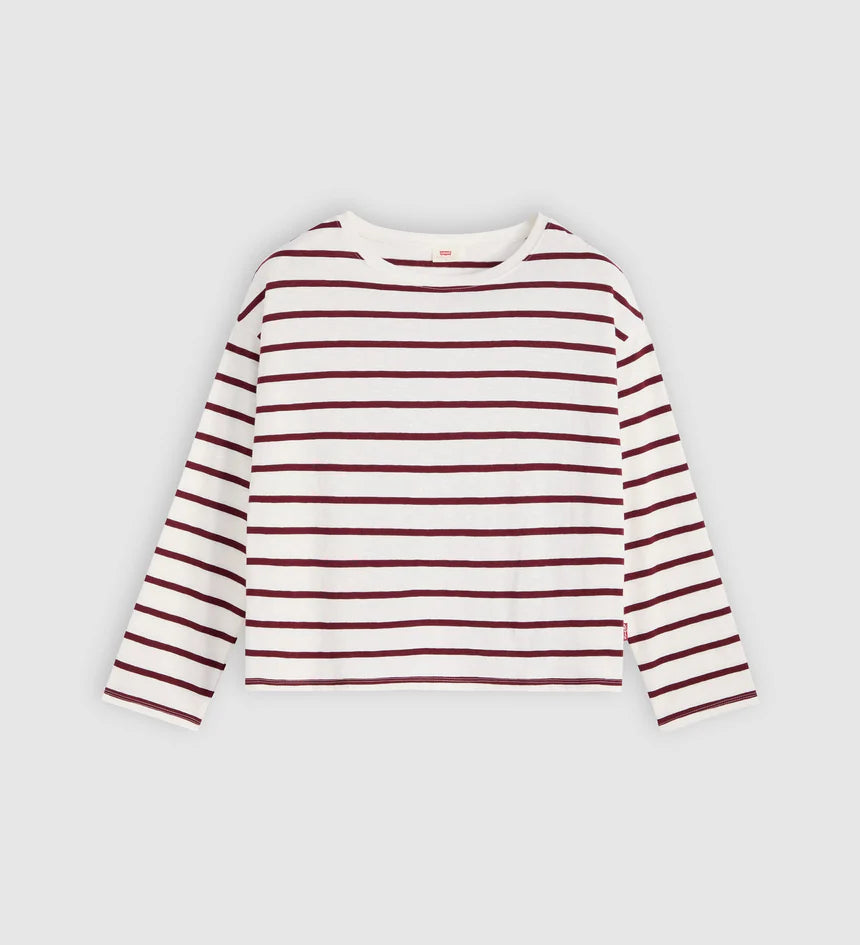 Levi's Womens Julie Slub Long-Sleeve Tee