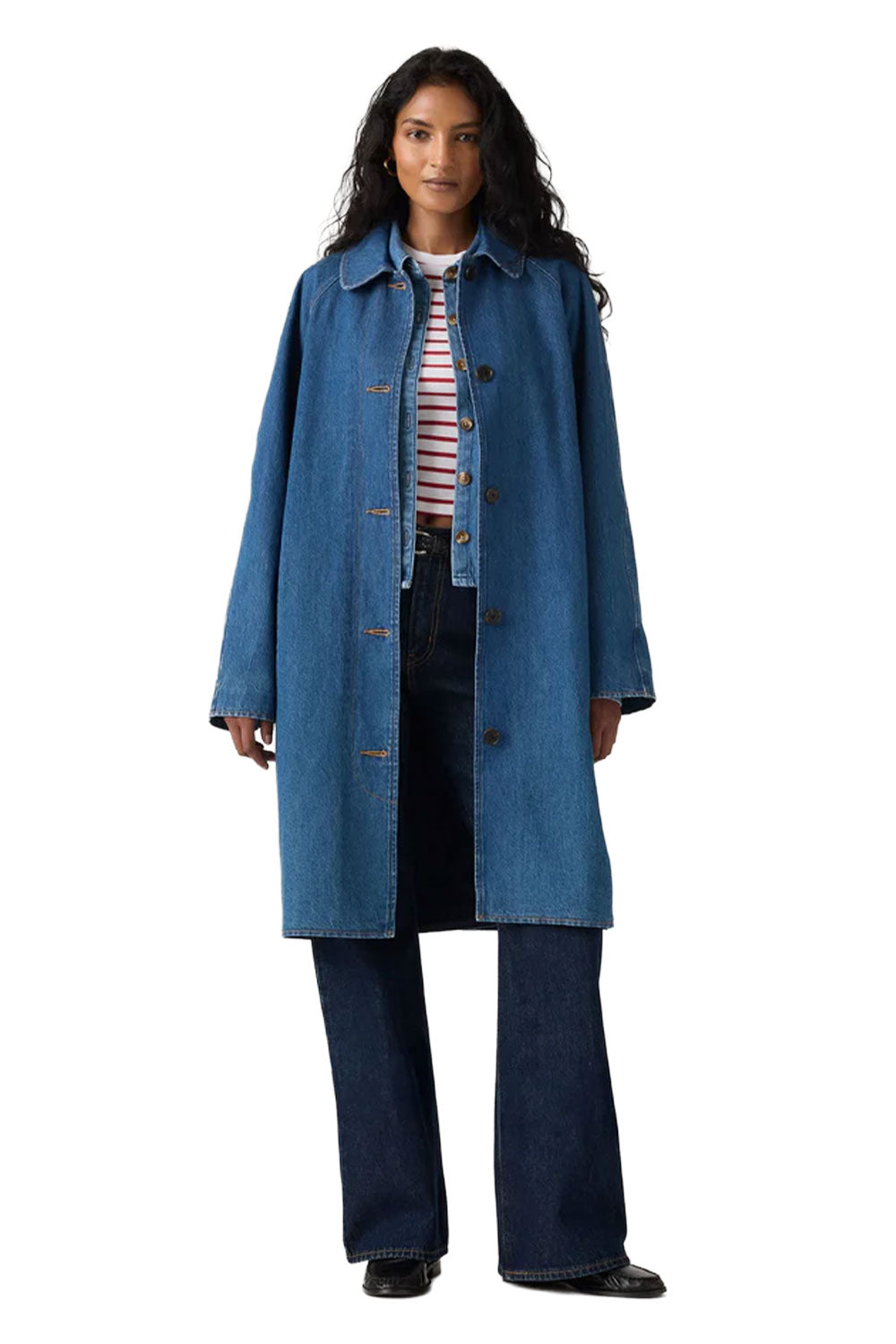 Levi's Womens Frankie Mac Trench Coat