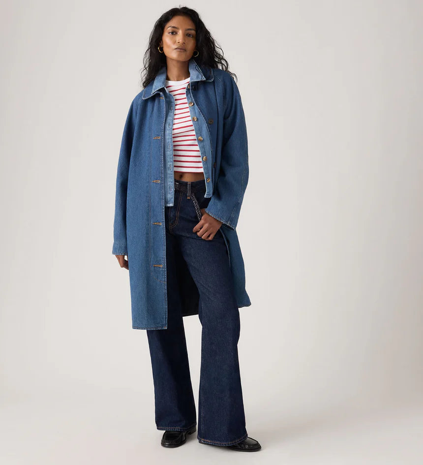 Levi's Womens Frankie Mac Trench Coat
