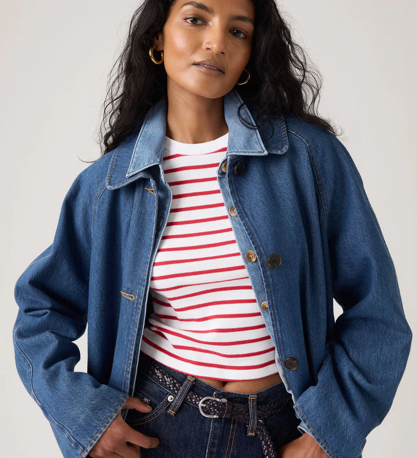 Levi's Womens Frankie Mac Trench Coat