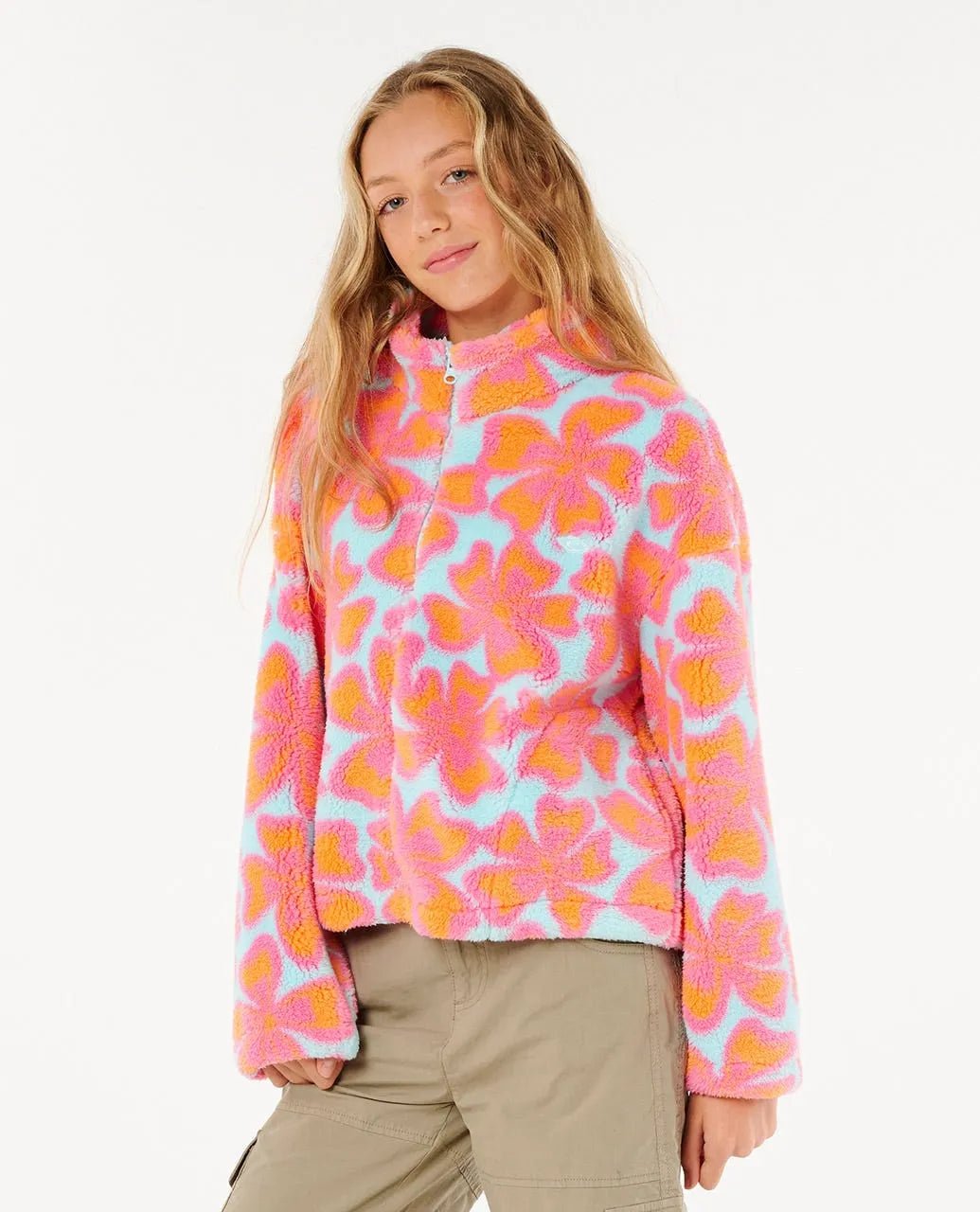 Rip Curl Girls (8-14 years) Neon Isles Polar Fleece