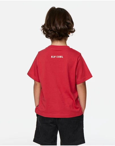Rip Curl Kids Surf Check Lwa Tee
