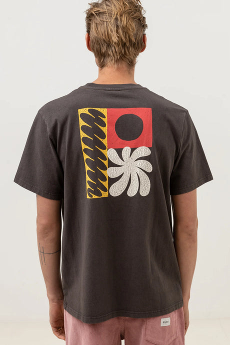 Rhythm Mens Flora Vintage SS T-Shirt | Sanbah Australia