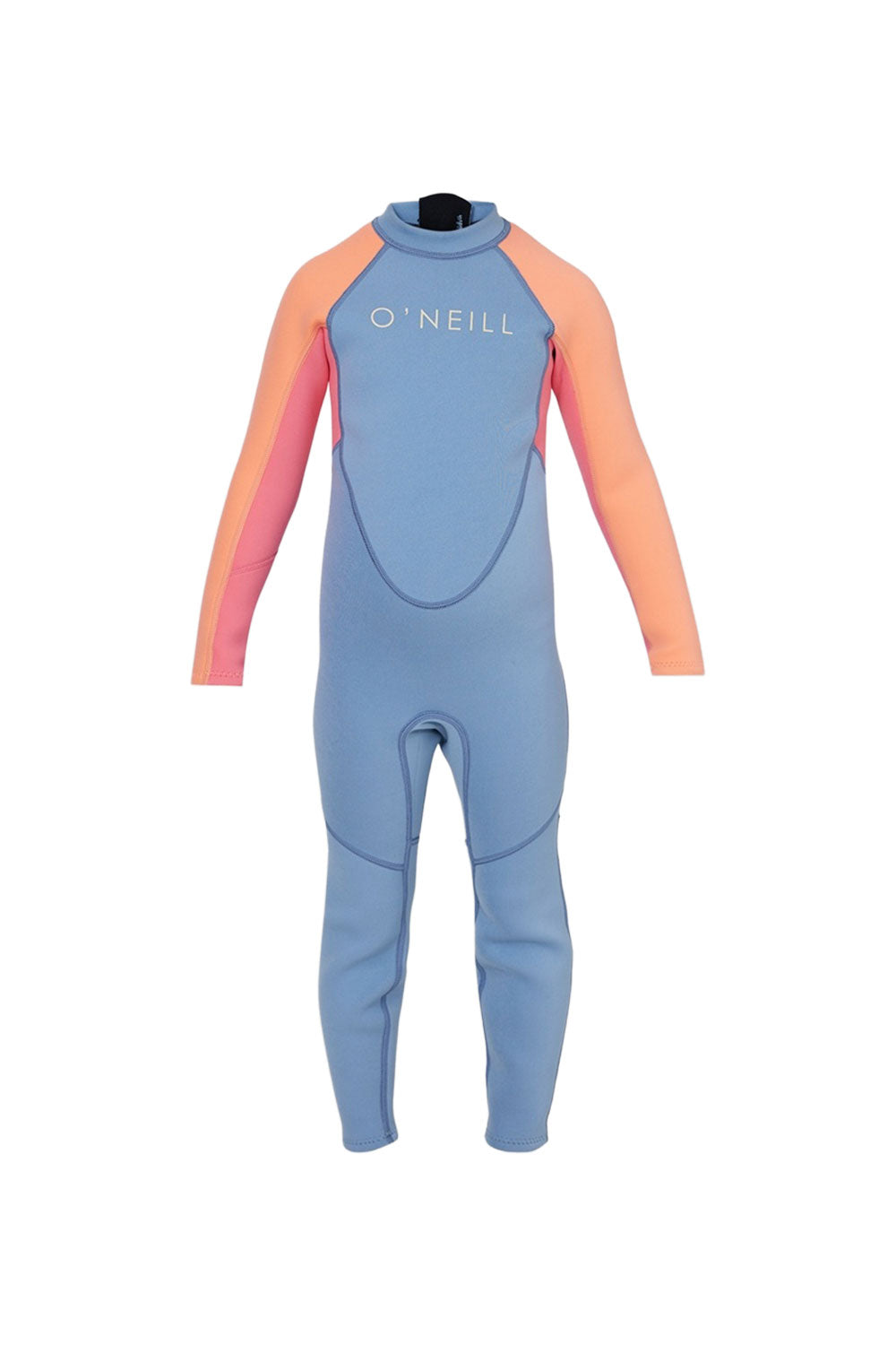 O'Neill Girl's Toddler Reactor 2mm Back Zip Steamer