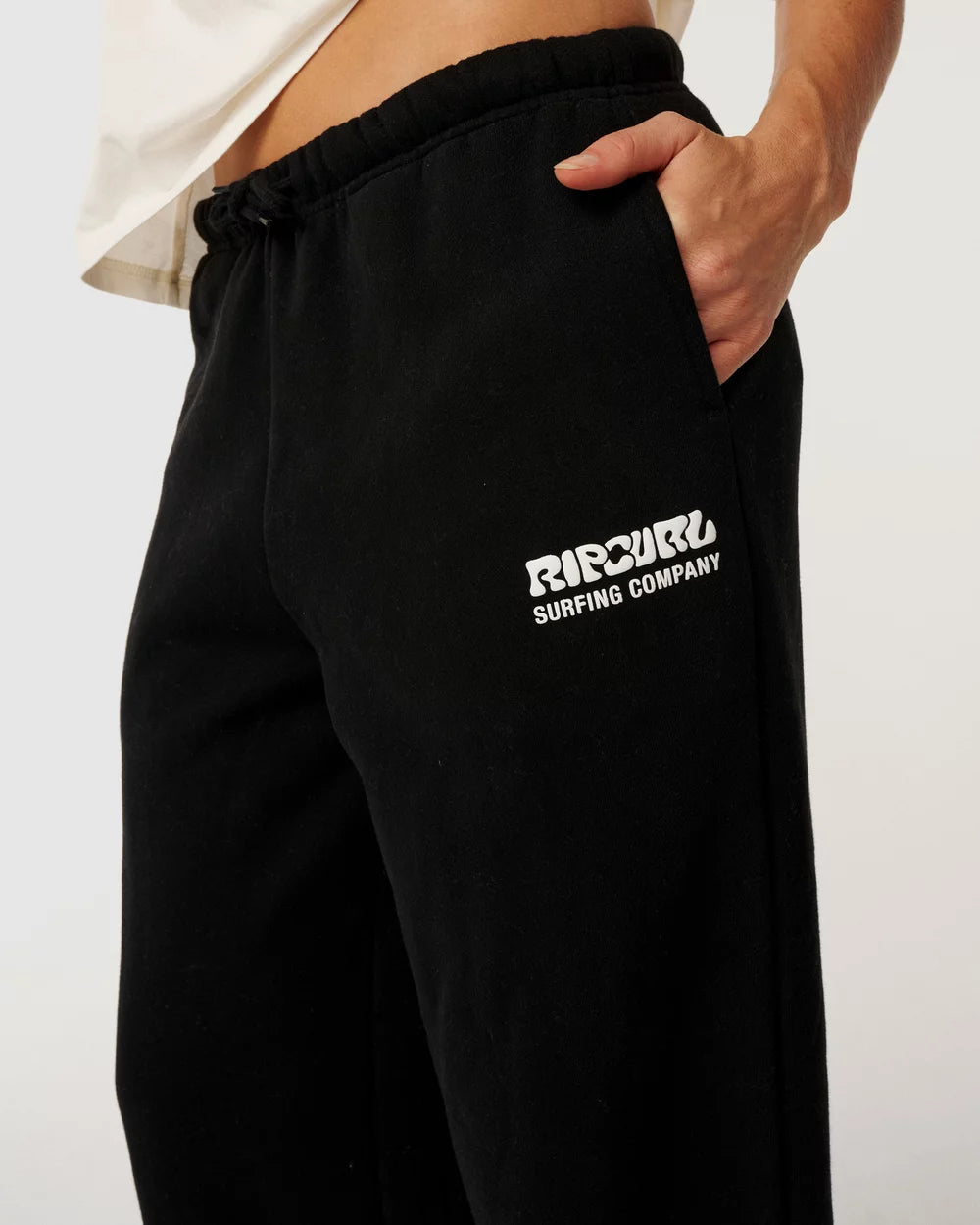 Rip Curl Womens Surf Puff Wide Leg Trackpants