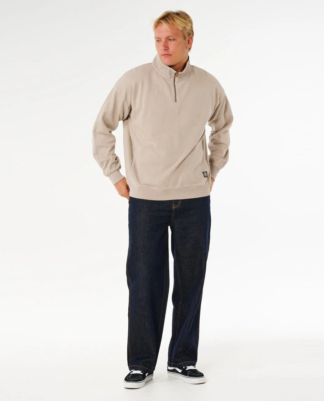 Rip Curl Mens Premium Surf Quarter Zip Crew