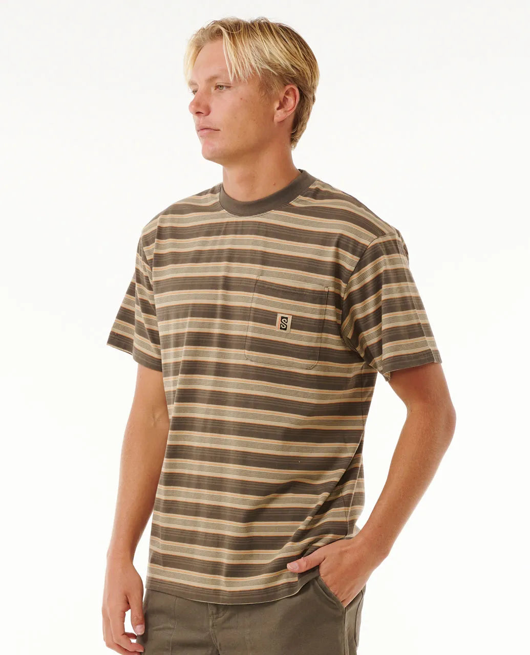 Rip Curl Search Stripe Tee