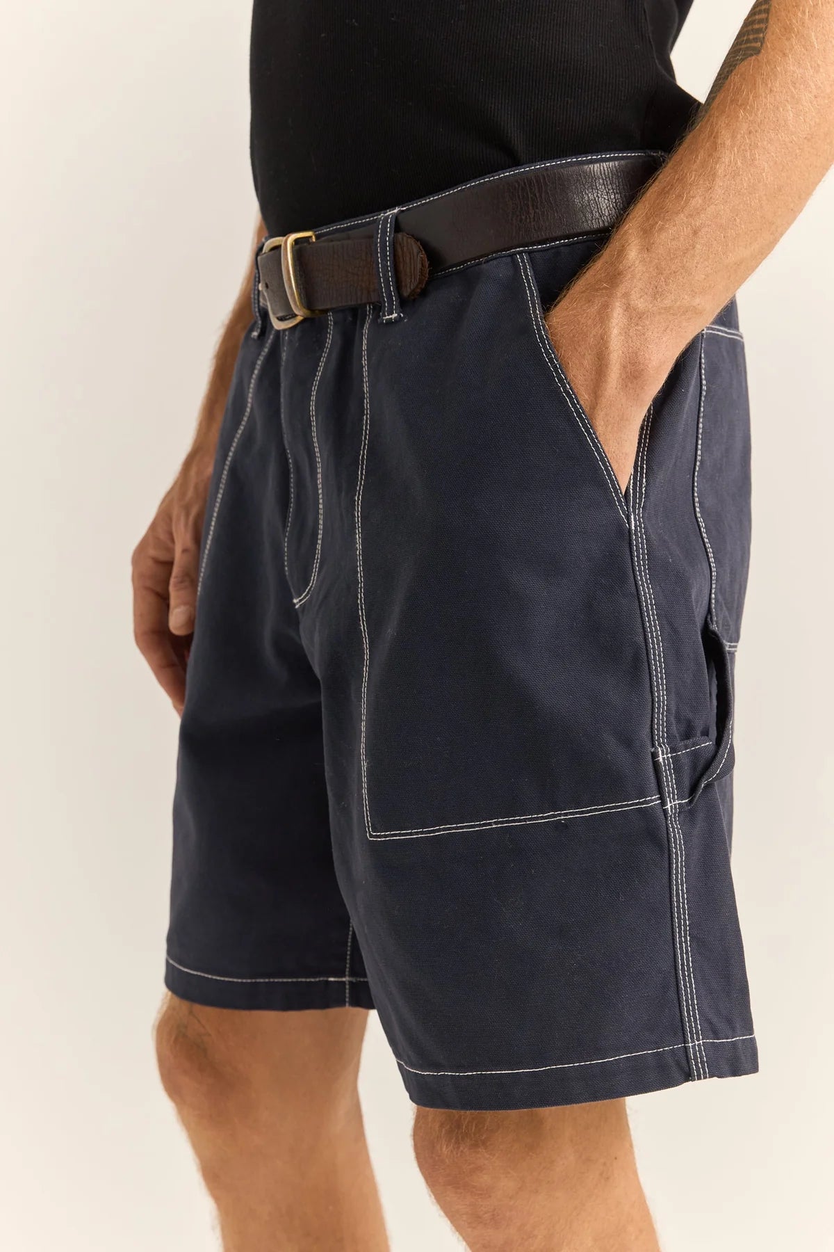 Rhythm Mens Carpenter Canvas Short