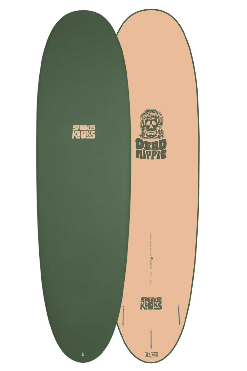 Spooked Kooks Dead Hippie 2.0 Softboard - Comes With Fins