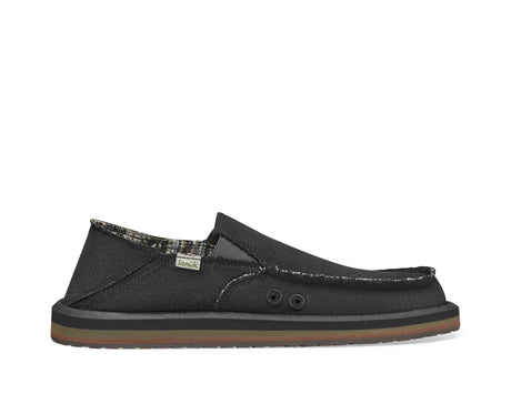 Sanuk Mens Vagabond ST Hemp Slip on