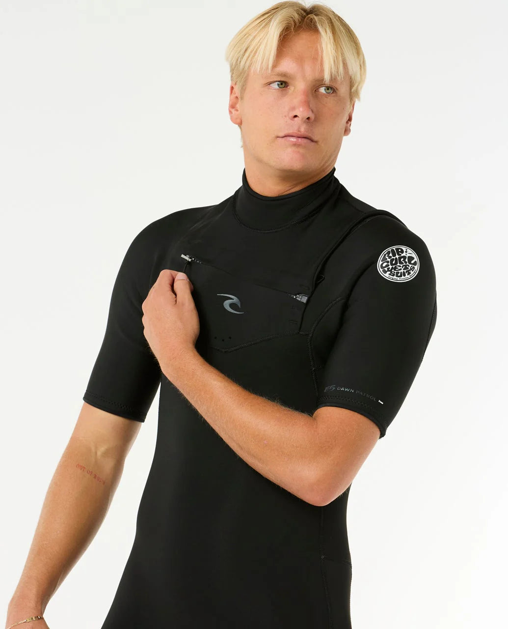 Rip Curl Mens Dawn Patrol 2/2 Chest Zip Springsuit