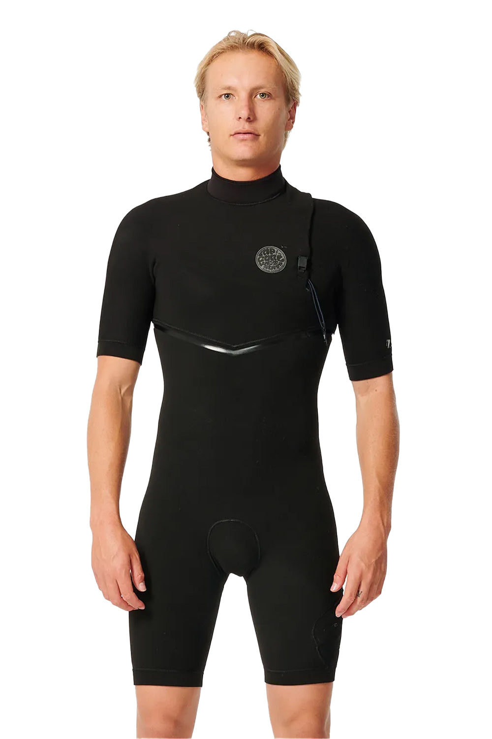 Rip Curl Mens E-Bomb 2/2mm Zip Free Short Sleeve Springsuit