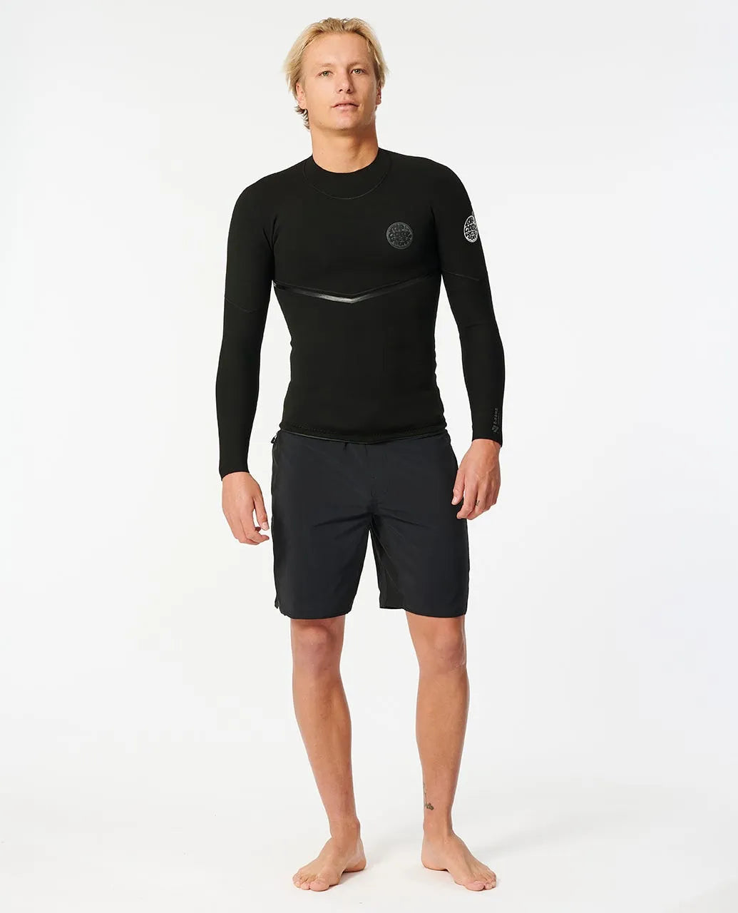 Rip Curl Mens E-Bomb 1.5mm Long Sleeve Wetsuit Jacket