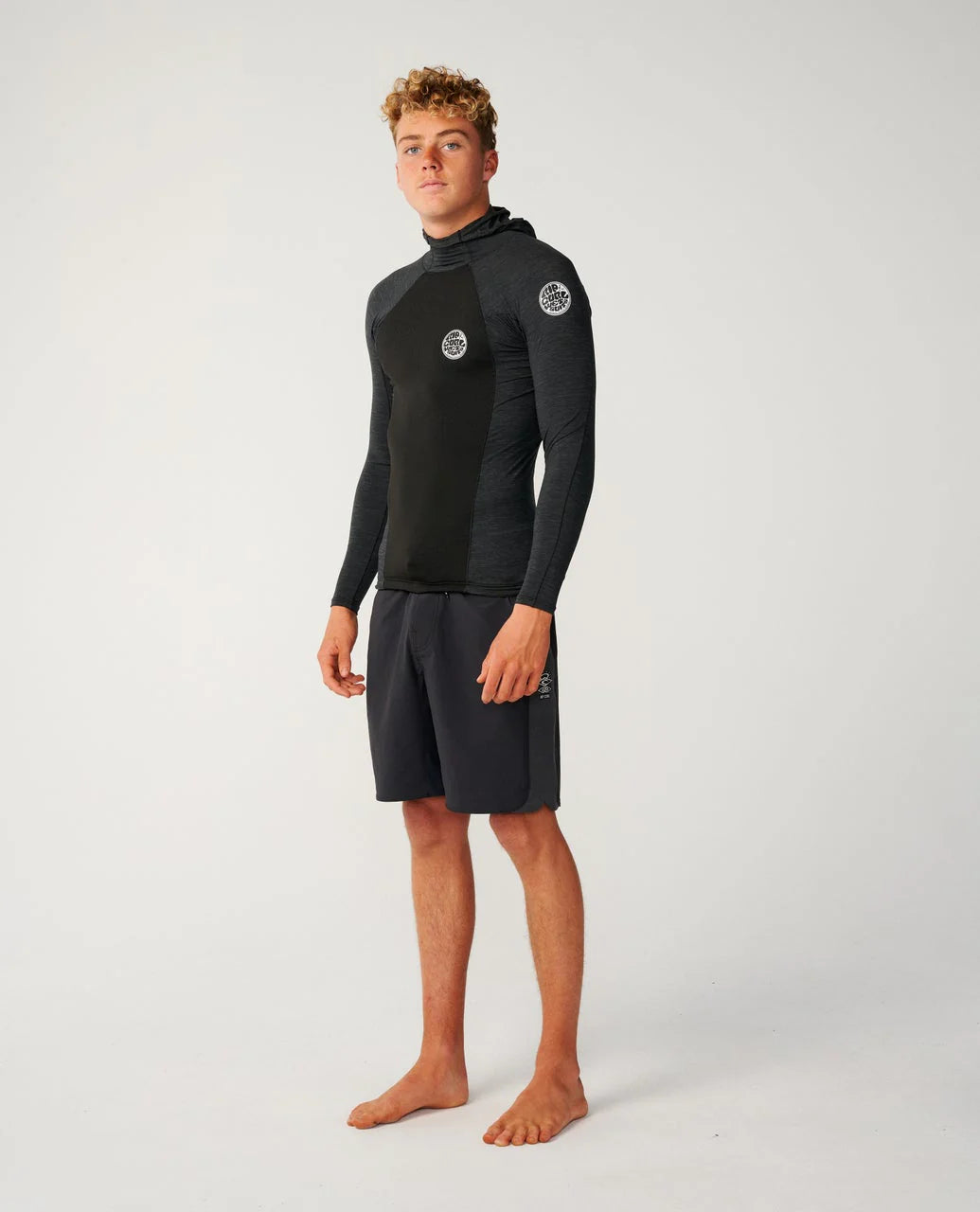 Rip Curl Mens Ultimate Search Long Sleeve Hood Vest