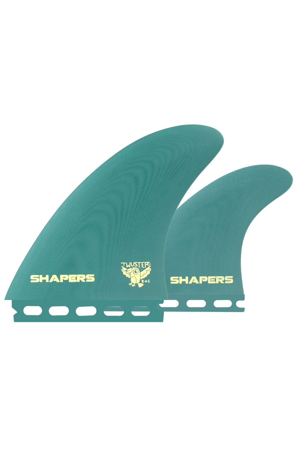 Shapers Twuster 2+1 Fin Set (Single Tab - Futures)