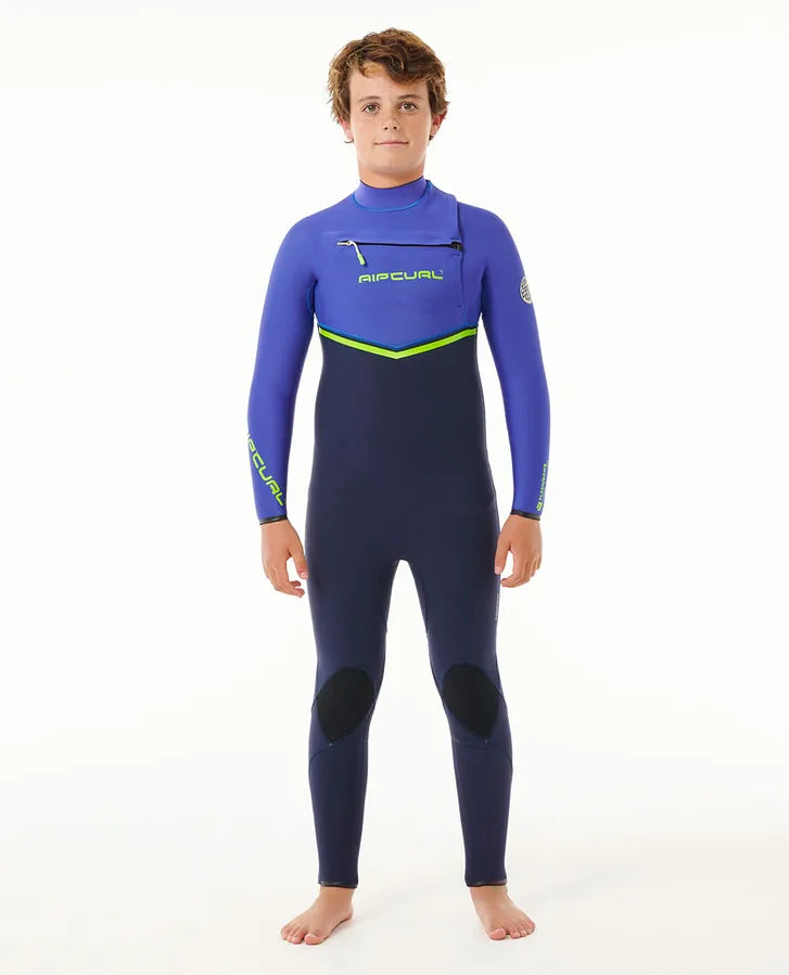 Rip Curl Boys Flashbomb 3/2 Chest Zip Wetsuit