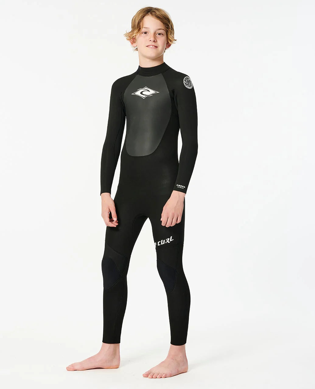 Rip Curl Kids Omega 3/2mm Back Zip Steamer
