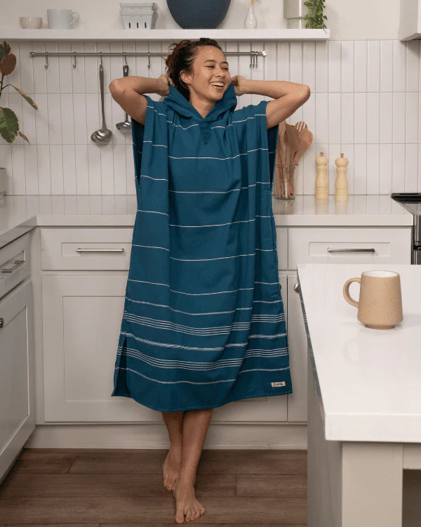 Sand Cloud Classic Stripe Hooded Poncho