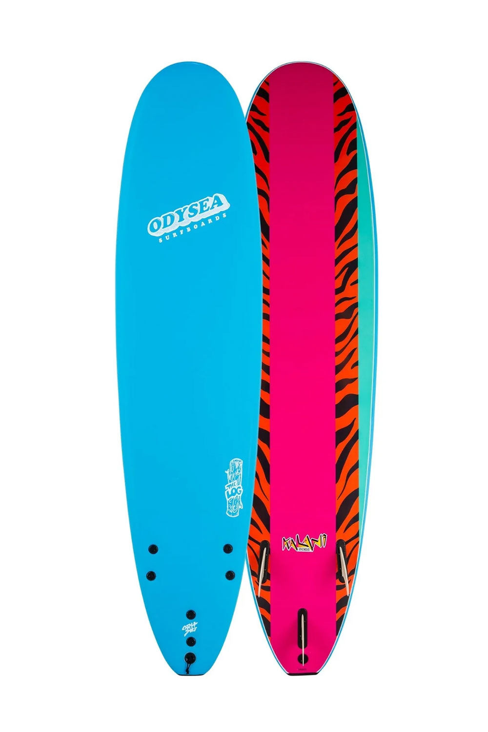 7'6 Catch Surf Odysea Log Softboard - Kalani Robb Blue 25
