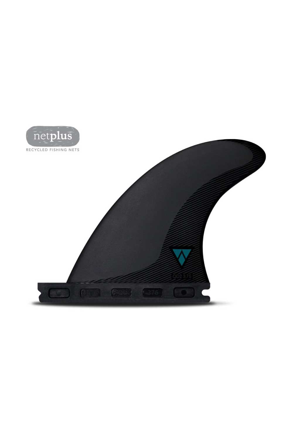 Futures Fins QD2 3.75" Alpha Carbon Quad Rear Fin Set