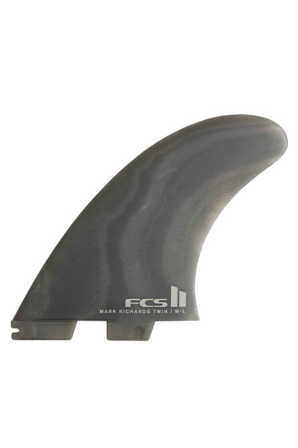 FCS2 MR Mark Richards Neo Glass Twin Fin Set w/ Tralier XL