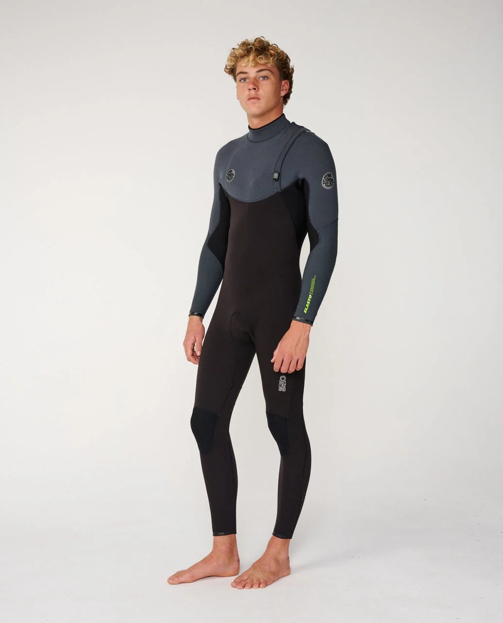 Rip Curl Mens Elasto Zip Free 3/2 Steamer