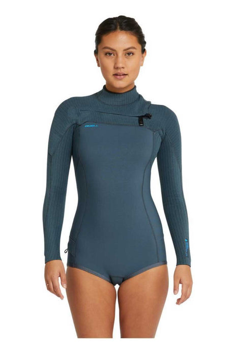 O'Neill Womens Hyperfreak 2mm Chest Zip Long Sleeve Spring Suit Wetsuit