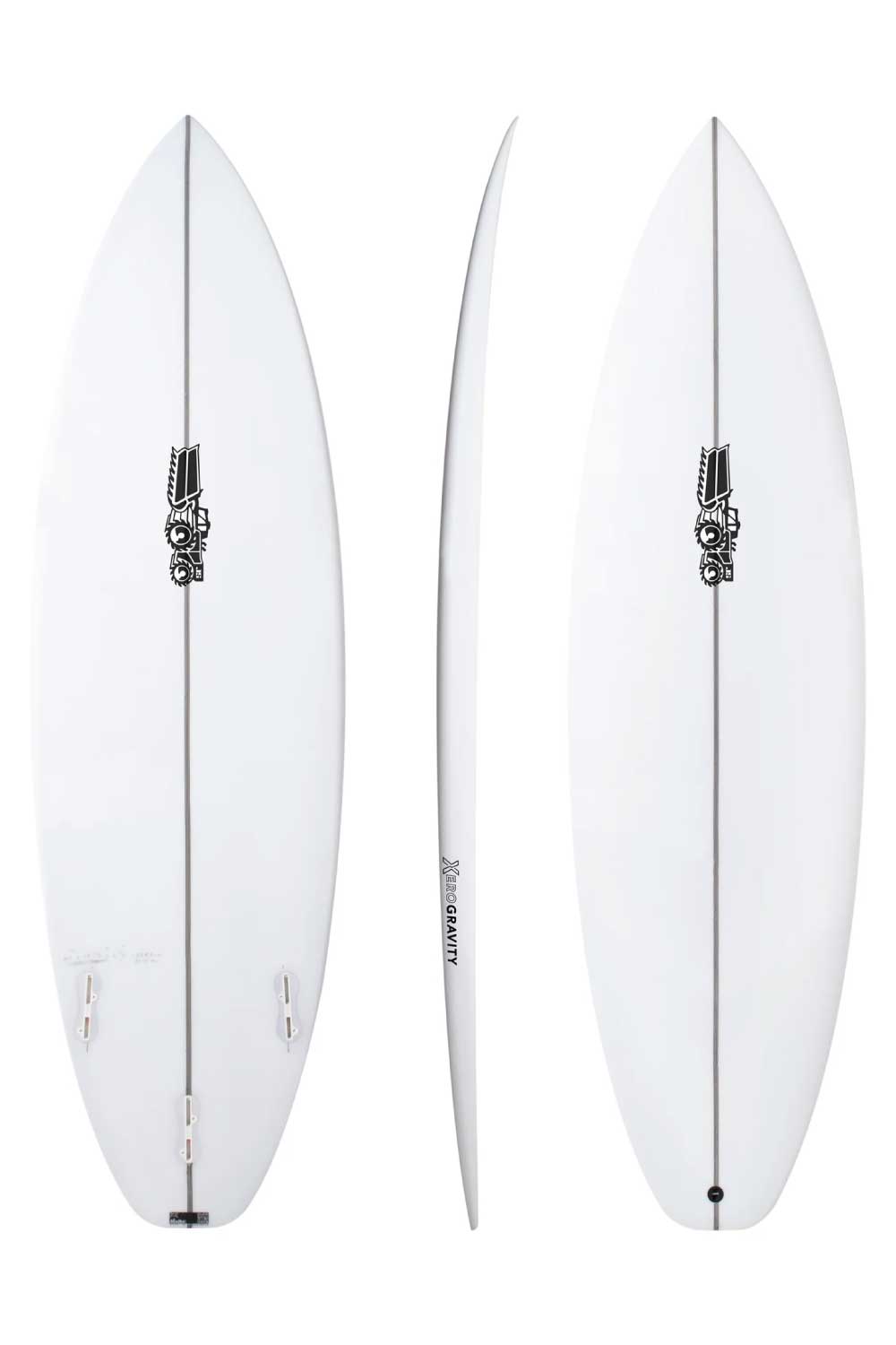 JS Industries XERO GRAVITY PU Squash Tail Surfboard