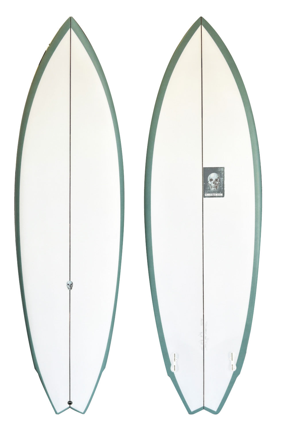 Chris Christenson Lane Splitter Swallow Tail Surfboard
