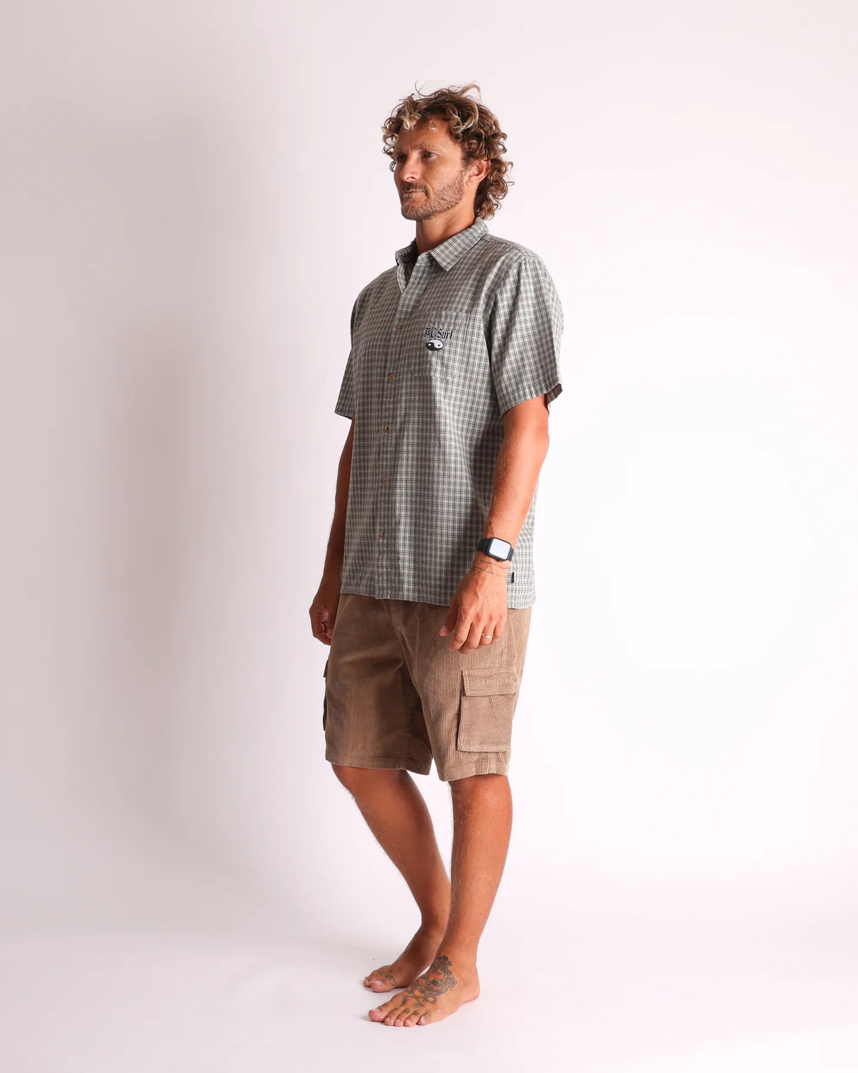 Town and Country Barrack Cord Short