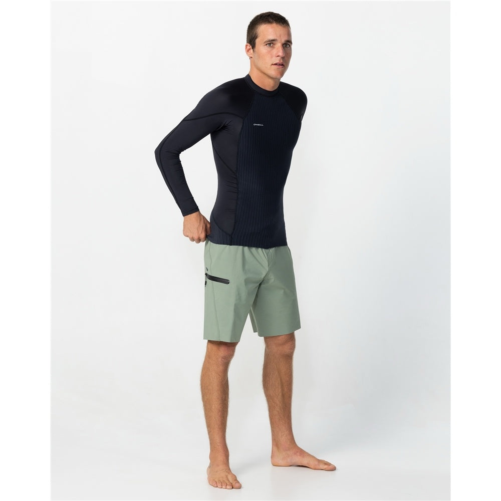 O'Neill Mens Hyperfreak TB3X 1mm Neo Lycra L/S Crew