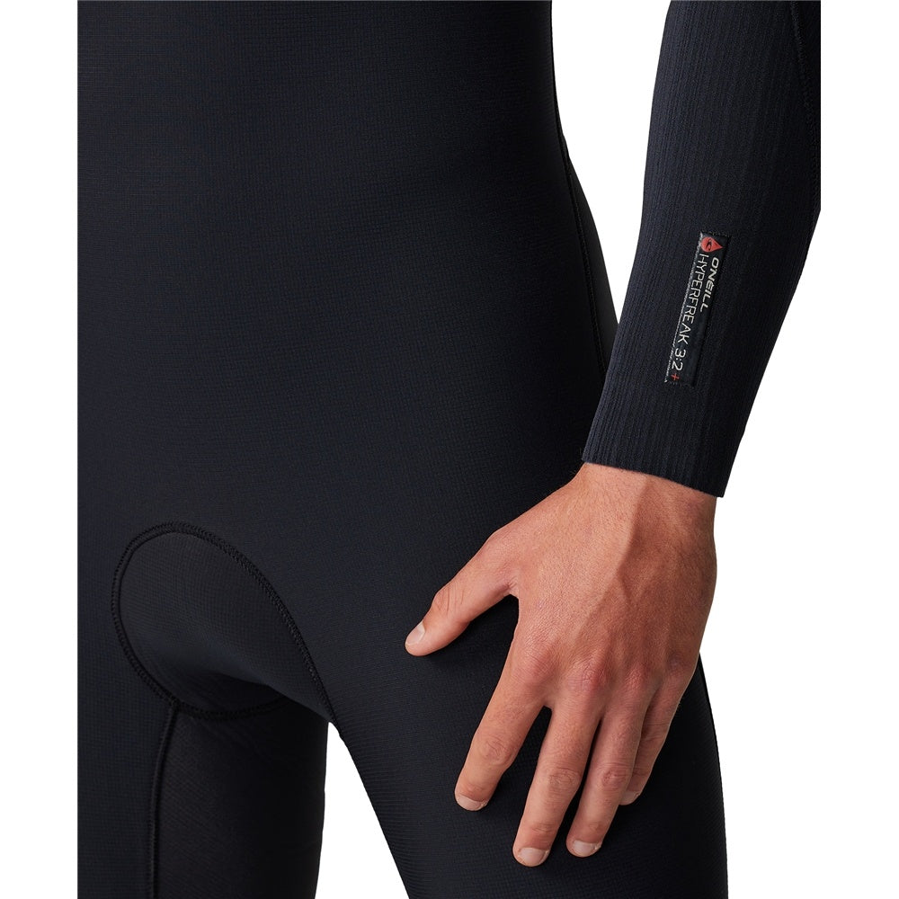 O'Neill Mens HyperFreak 3/2+ Steamer Back Zip Wetsuit