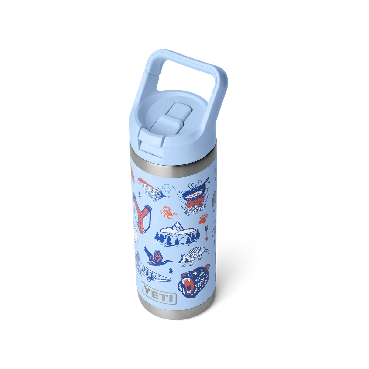 YETI Rambler 18oz (532 ml) Straw Bottle - Summer Camp