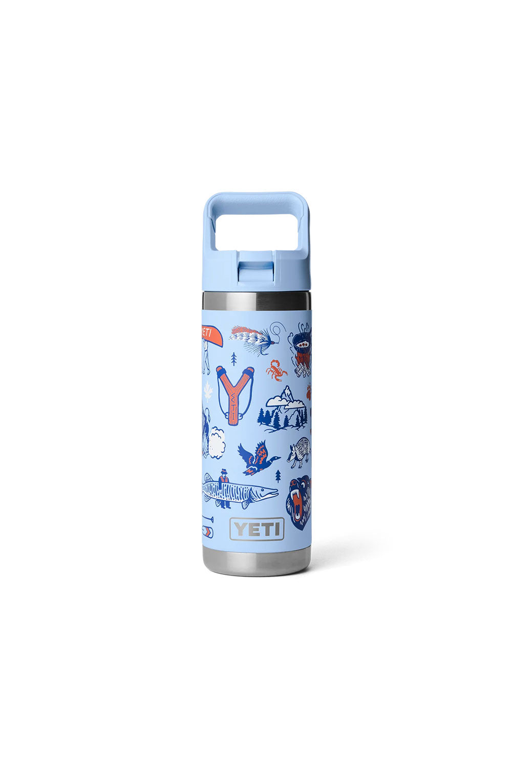 YETI Rambler 18oz (532 ml) Straw Bottle - Summer Camp