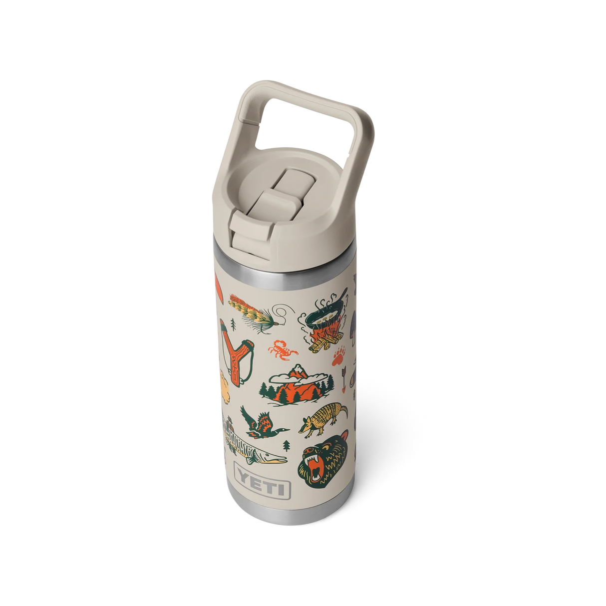 YETI Rambler 18oz (532 ml) Straw Bottle - Summer Camp