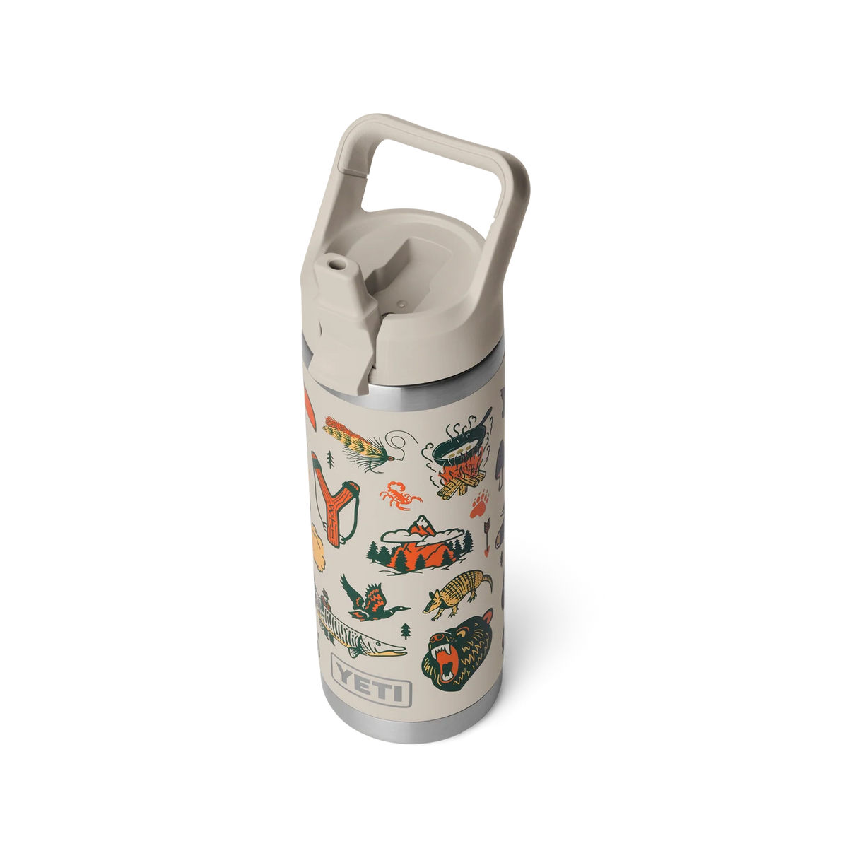 YETI Rambler 18oz (532 ml) Straw Bottle - Summer Camp
