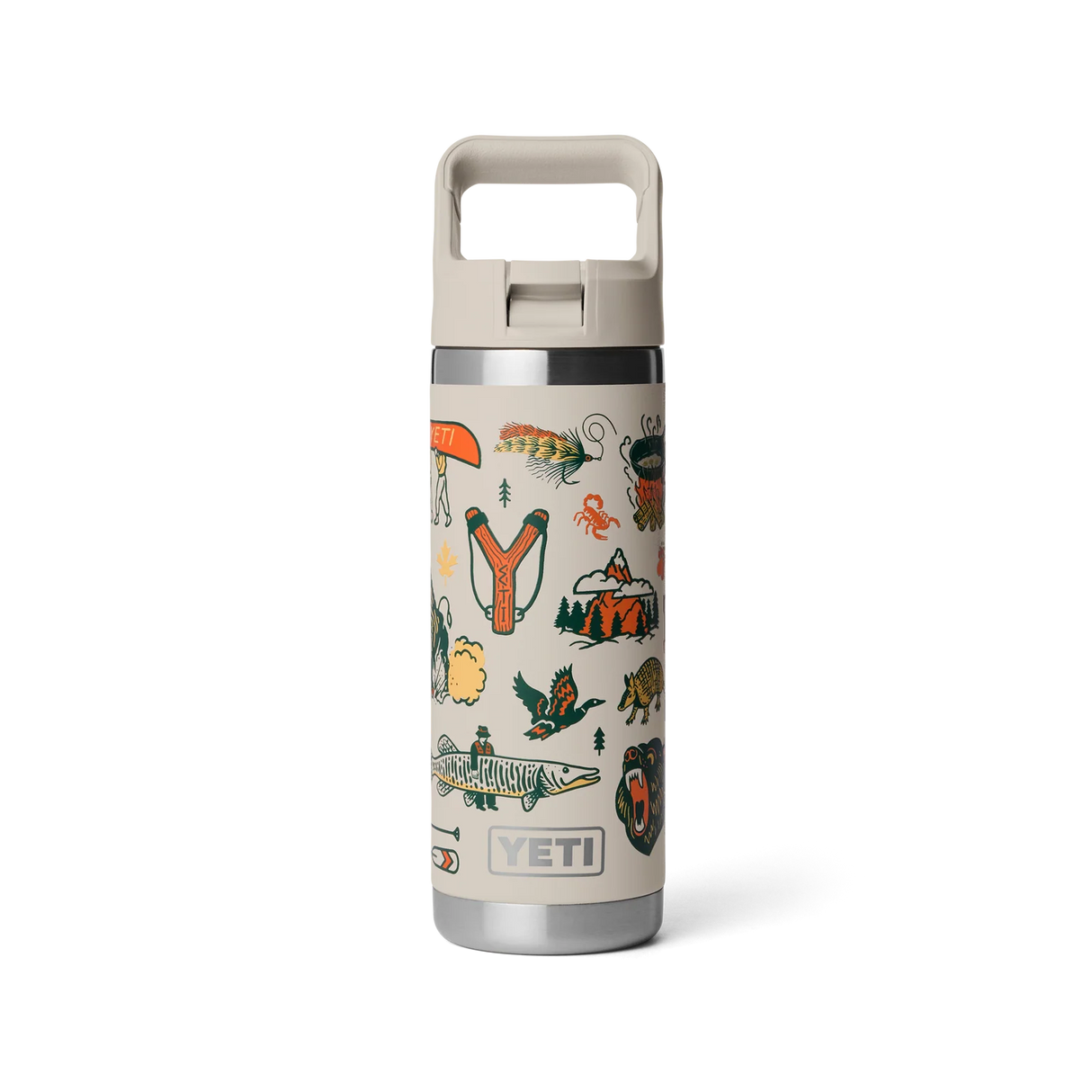 YETI Rambler 18oz (532 ml) Straw Bottle - Summer Camp