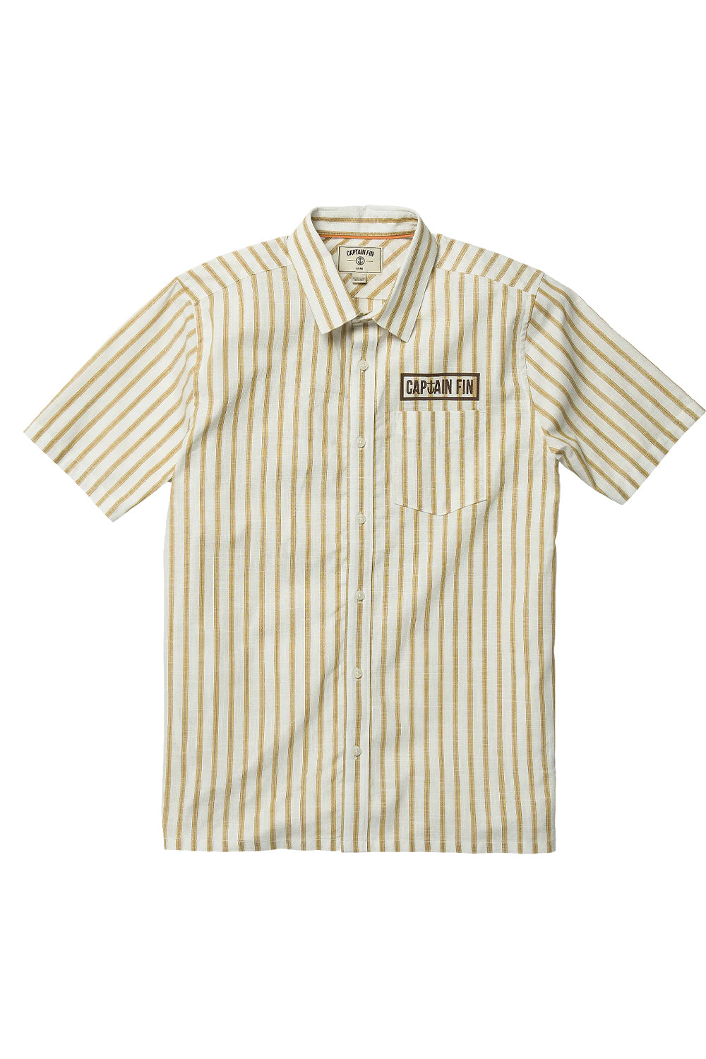 Captain Fin Co Mens Bait Barge Short Sleeve Shirt