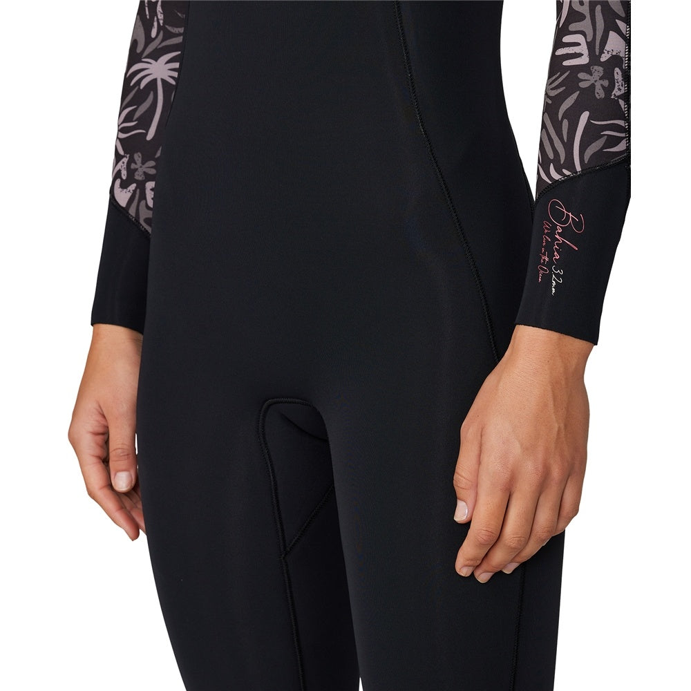 O'Neill Womens Bahia Chest Zip Full 3/2mm Steamer