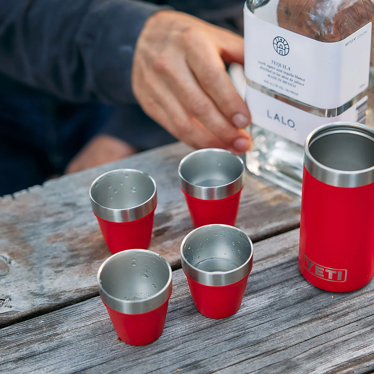 YETI Shot Glasses & Case