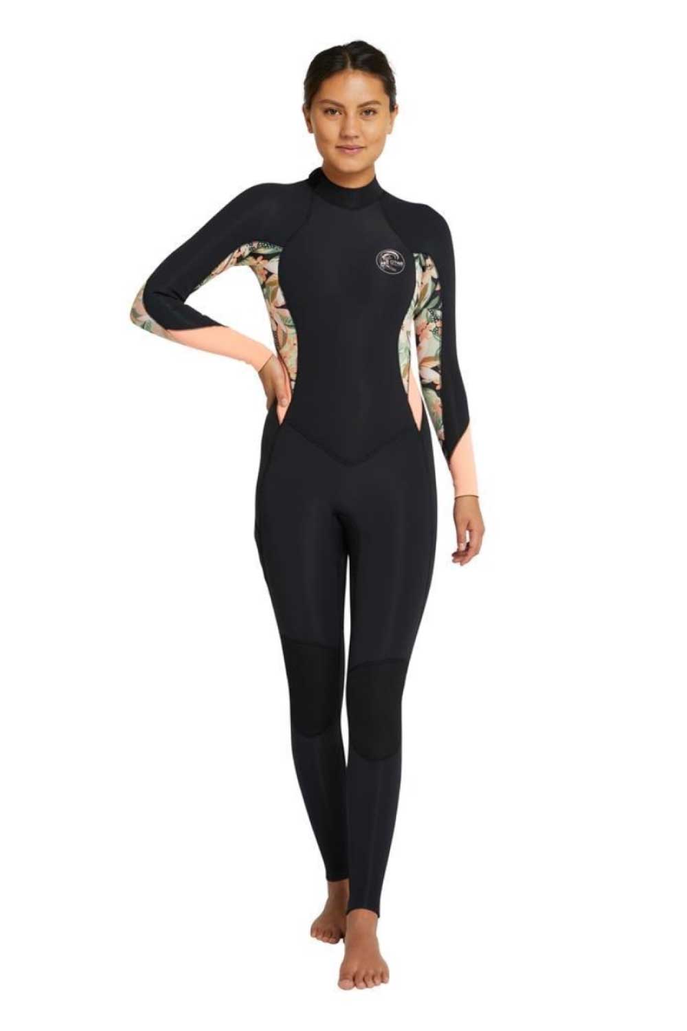 O'Neill Womens Bahia 3/2mm Steamer Back Zip Wetsuit