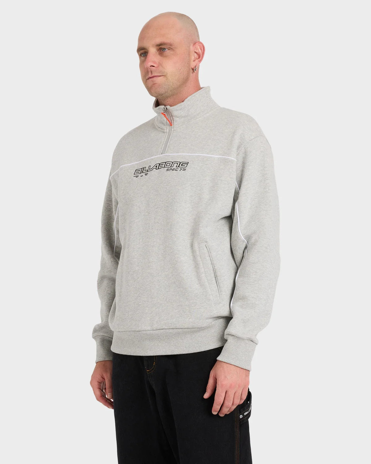 Billabong Mens Spec 73 Quarter Zip Fleece Pullover
