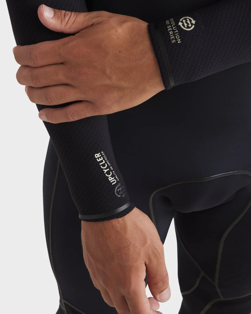 Billabong Mens 3/2mm Revolution Chest Zip Steamer Wetsuit