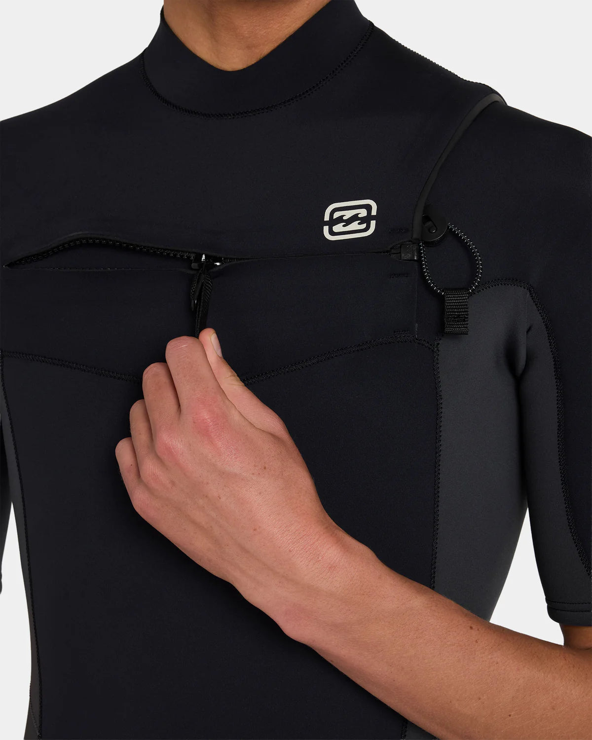 Billabong Mens 2/2mm Absolute Natural Chest Zip GBS Spring Suit