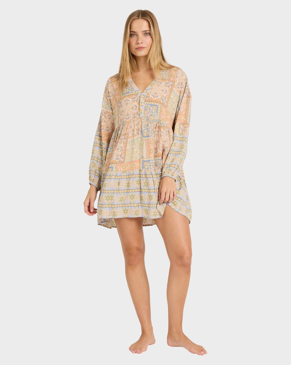 Billabong Womens Take It Back La Mer Mini Dress