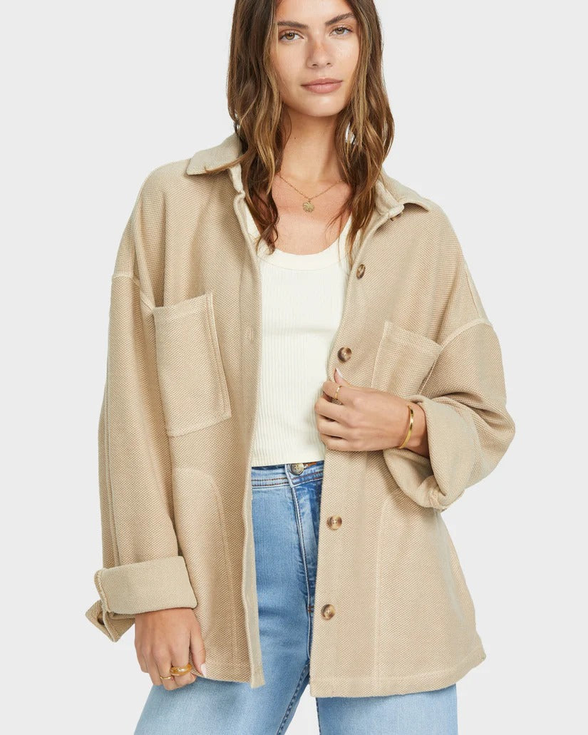 Billabong Womens Everytime Shacket